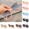 Rice Nail Square Sunglasses Round Face Ladies Anti-ultraviolet Sunglasses Wild Jelly Sunglasses Uv400. 