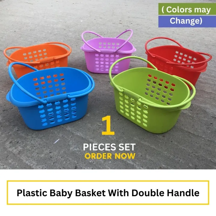 Plastic%20Baby%20Basket%20With%20Double%20Handle,%20Carry%20Small%20Storage%20Basket%201%20PIECES%20-%20Image%208
