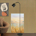 Rattan Pattern Honeycomb Lattice Self-adhesive Entrance Hall Waterproof Mildew-proof Wallpaper Chinese Style Homestay Decoration.