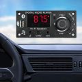 2*50W 100W Amplifier Bluetooth 5.0 MP3 Decoder Board DIY Car MP3 Player USB FM Recording Switching TF USB Mic Record Call. 