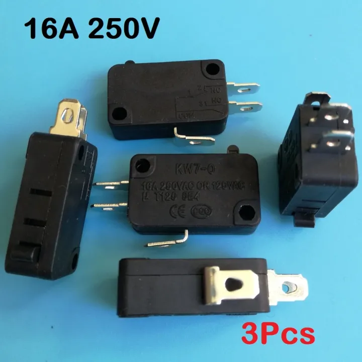 3Pcs-%20Without%20Lever%203Pin%20Limit%20Switch%20Micro%20Limit%20Switch%2016A%20250VAC%20SPDT%20Limit%20Switche%203%20Pin%20KW7-0%20KW7%20T125%205E4%20Common%20Terminal%20Switches%20For%20Microwave%20Oven%20Game%20Machines%20Electric%20Cookers%20Blender%20-%20Image%207
