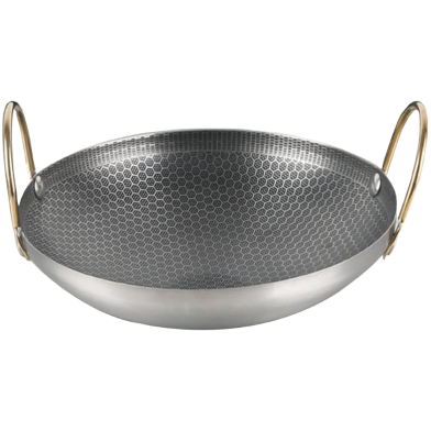 Honeycomb%20Nonstick%20Iron%20Deep%20Two%20Handled%20Frying%20Pan%20-%20Image%204