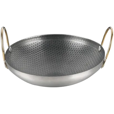 Honeycomb%20Nonstick%20Iron%20Deep%20Two%20Handled%20Frying%20Pan%20-%20Image%204
