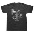 Novelty How Planes Fly Engineer ot Airplane T-Shirt Mens Short Sleeves Oversized Hop Printed T Shirts Top Tees.