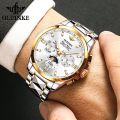OUPINKE Automatic Mechanical Watch for Men Luxury Top Brand Sapphire Mirror Waterproof Moon Phase Men's Business Wrist Watches.