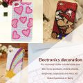 Self Adhesive Crystal Rhinestone Nail Stickers Mobile Phone Car Art Craft Decals Scrapbooking Bling Acrylic Stickers. 