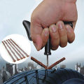 5pcs Car Motorcycle Tyre Tubeless Seal Strip Plug Tire Puncture Repair Tool Kit. 