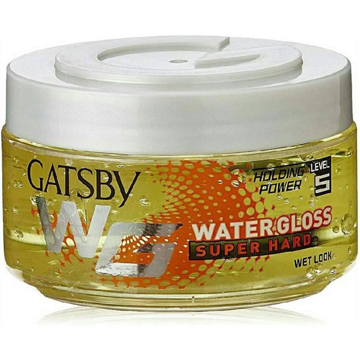 Gatsby Water Gloss Super Hard Hair Gel (30g)