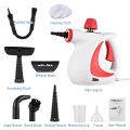 Handheld Steam Cleaner 1050W High Temperature Pressurized Steam Cleaning Machine with 9PCS Accessory Portable Multifunction Steamer for Kitchen Sofa Bathroom Car Window. 