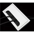 1pics 3by 6in Aluminum Alloy Rectangular Desk Cable Grommets Wire Hole Cover Cable Outlet Port Surface Table Cable Hole Furniture Hardware. 