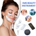 EMS Facial Massager Face Lifting Microcurrent V-Face Double Chin Remover Neck Lift Skin Tightening Anti-Wrinkle Beauty Device. 