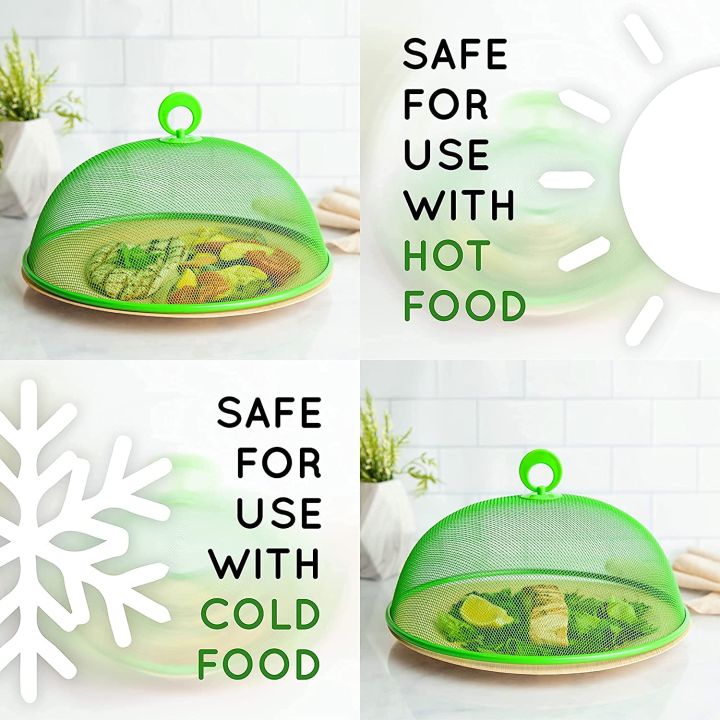 3%20Pcs%20Round%20Metal%20Mesh%20Food%20Covers%2024cm%20Reusable%20Net%20to%20Keep%20Out%20Flies%20and%20Bugs%20-%20Image%204
