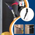 2 Pack Pivoting Bit Tip Holder, Magnetic 1/4inch Hex Shank (Black).