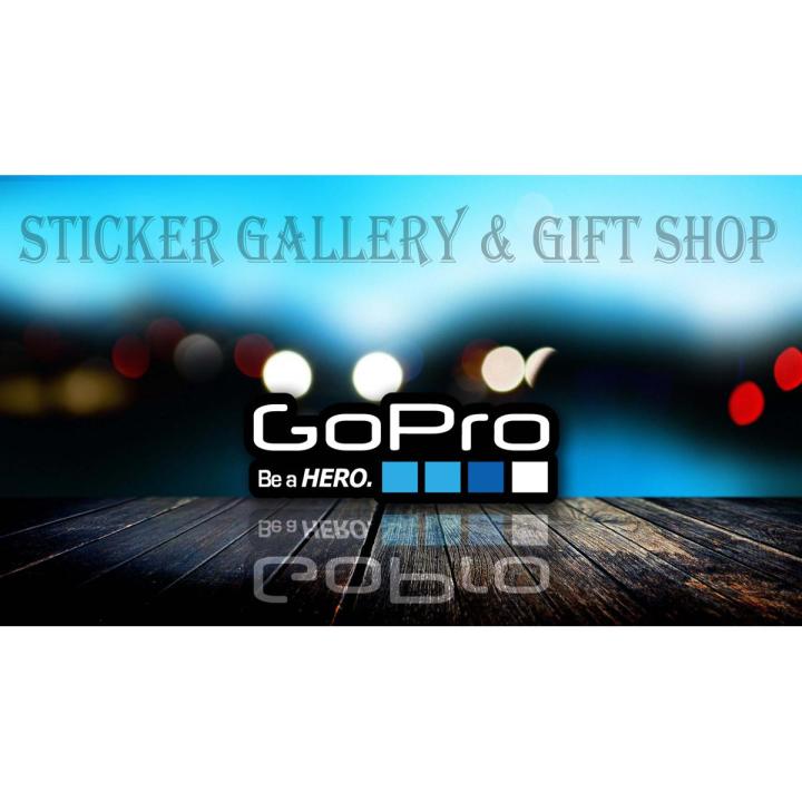 Bike Sticker | GoPro Be a Hero (Stylish) | ( Waterproof & Premium quality)/ Sticker Gallery & Gift Shop