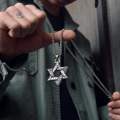 Fashion Simple Star Necklace Jewelry For Men.