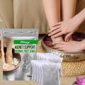Herbal Foot Soak 10Pcs Herbal Foot Cleansing Soak Lymphatic Ginger Foot Bath Chinese Wormwood Foot Spa Soak Improve Sleep Body.