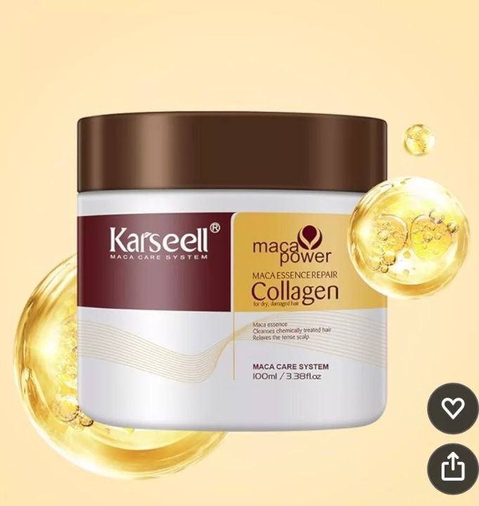 Karseell%20Collagen%20Hair%20Mask%20%7C500%20ml%7C%20For%20Dry%20and%20damaged%20Hair%20-%20Image%202