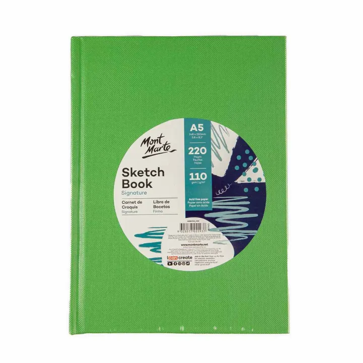 Mont%20Marte%20Sketch%20Book%20A5%20Hard%20Cover%20220pg%20110g%20-%20Image%204
