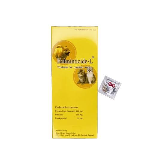 Helminticide-L – Deworming Tablet for Pet & Cat (1 piece)