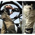 Men's Tactical Cargo Pants Elastic Multi Pocket Outdoor Casual Pants    Trousers  Sweatpants Plus Size 6XL. 