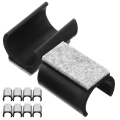 Felt floor protector chair leg cap Hairy leg pad U-shaped furniture cushion Chair. 
