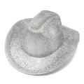 Sequined Cowboy Hats Fancy Performance Headwear Glitter Cowboy Hats Party Cool Jazz Hat European And American Sequins. 