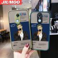 JIUMOO For Redmi 5 Case With Fashion Roronoa Zoro Side Edge Square Silicone Frosted Transparent Hard Casing New Design soft Cases Full Back Cover Camera Phone Case Shockproof Protection Case.