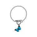 Butterfly Necklaces Bracelets Trendy Pendant Necklace Buckle Bracelet Clavicle Chain Collar Necklace Bracelet Jewelry. 