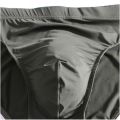 Men's ice silk panties ultra-thin silky breathable translucent mid waist briefs. 