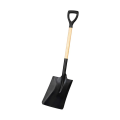 Large Garden Shovel with Wooden handle - (Belcha). 