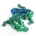 3D Printed Dragon Figures Multi-Jointed Movable Dragon Model Toys Tabletop Decor Maoxiu. 