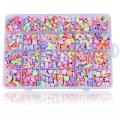 1 Set Children Kids Girls DIY Bracelet Beads 24 Compartment Arts Craft Jewelry Making Box. 