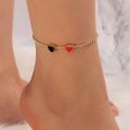 【Hottest Trends】 Boho Luxury Foot Chain Anklet For Women Charm Butterfly Tassel Pendant Anklets Sandals Barefoot Beach Foot Bridal Jewelr. 
