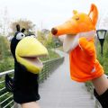 Fox Crow Hand Puppet Story Dolls Cartoon Soft Stuffed Plush Animals Toys Appease Toys Educational Toys Children Gift. 