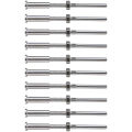 Practical product Stemball Swage and Invisible Hex Head Threaded Stud Tension End Fitting Terminal Combination Pack for 1/8 Inch Cable Railing Kit System,T316 Marine Grade Stainless Steel 10 Pairs.