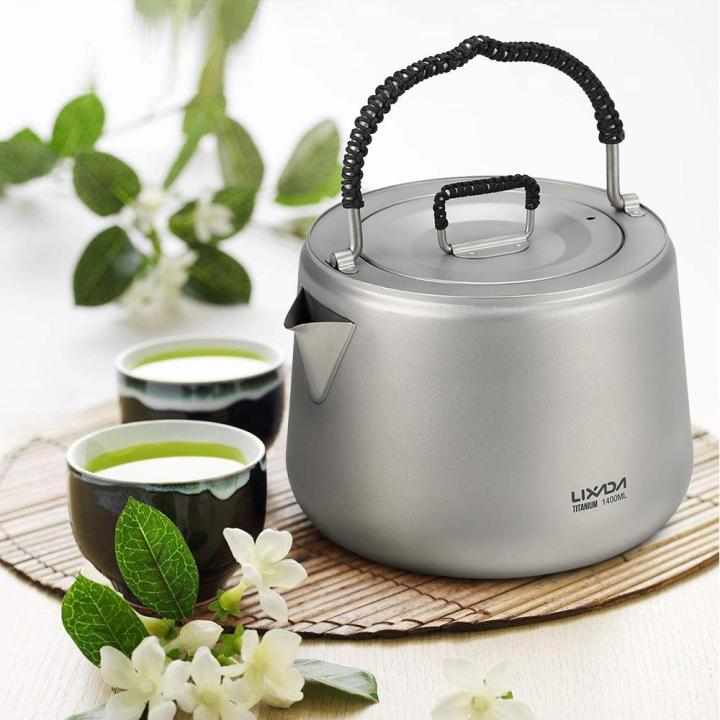 1.4L%20Titanium%20Tea%20Pot%20Ultralight%20Outdoor%20Camping%20Hiking%20Water%20Kettle%20Coffee%20Pot%20Teapot%20-%20Image%208