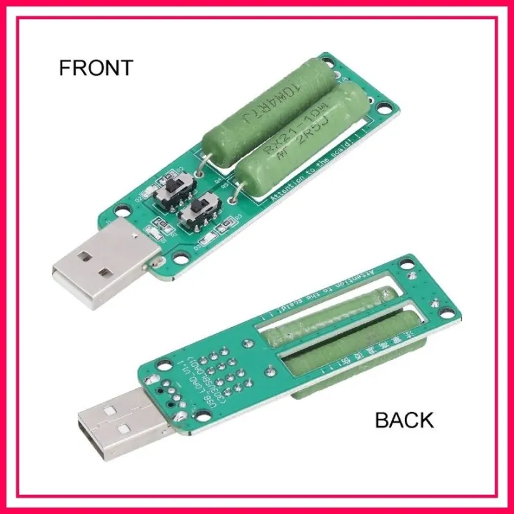USB Load Resistor Module for Testing Power Banks and USB Chargers ...