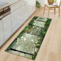 3D Green Grass Print Floor Mats Doormat Hallway Modern Living Room Balcony Bath Mat Non Slip Area Rugs Bathroom Kitchen Carpet-40cmx60cm. 