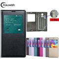 Flip Cover Leather Phone Case Smart View For Samsung Galaxy S5 SV S 5 G900A G900I G900F G900 G900H G900FD SM-G900F SM-G900H Case.