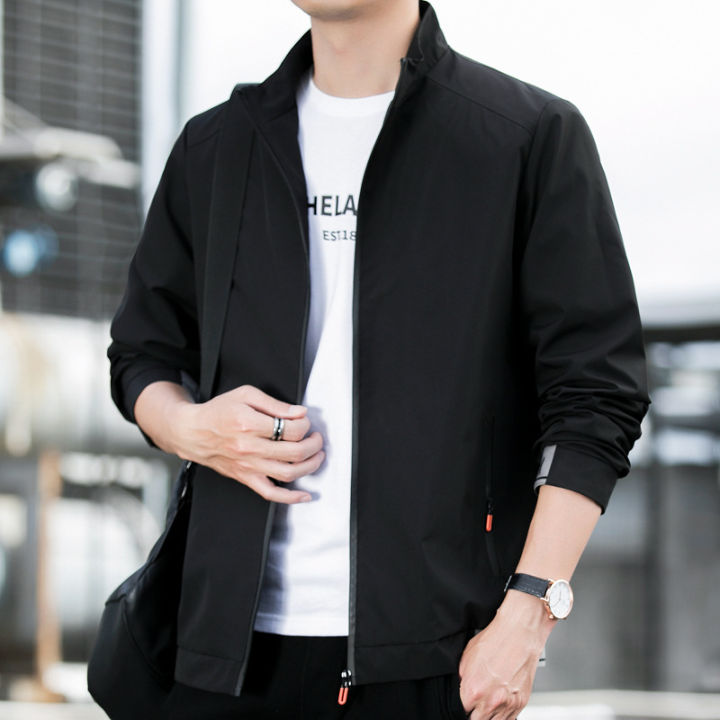Jacket%20Men's%20Spring%202023%20New%20Korean%20Style%20Trendy%20Loose%20Casual%20Men's%20Clothing%20Trendy%20Brand%20Boys'%20Sports%20Spring%20and%20Summer%20Coat%20-%20Image%204