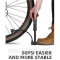 WEST BIKING MTB Bicycle Pump 80 PSI Bike Manual Air Pump.