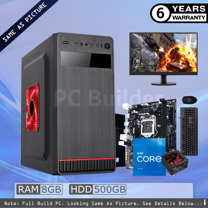 Intel%20Core%20I5%20Ram%208Gb%20Hdd%20500Gb%20Graphics%204Gb%20Built-In%20Gaming%20Pc%20Win%2010%2064%20Bit%20And%2019%20Inch%20Monitor%20New%20Full%20Desktop%20Computer%20-%20Image%203