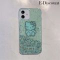 New Phone Case For Samsung Galaxy A15 Cover Shiny Ring Covers Glitter Soft Transparent Kitty Stars Moon Girls for Samsung A15 Case. 