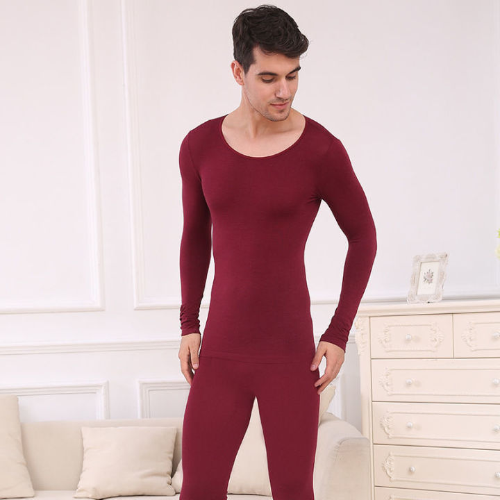 Men's37Constant%20Temperature%20Ultra-Thin%20Thermal%20Underwear%20Self-Heating%20Slim-Fit%20Bottoming%20Autumn%20Clothing%20Long%20Johns%20Seamless%20Slim%20Suit%20Winter%20-%20Image%202