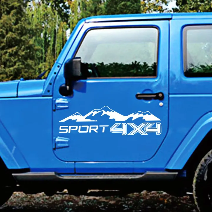 LI%201%20pair%20Mountain%20Pattern%20Car%20Stickers%20Body%20Styling%20Decorative%20Decals%20Exterior%20Accessories%20D-1673%20-%20Image%202