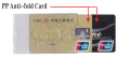 PP Anti-fold ATM Credit Debit Smart Card Holder, Pack of 10. 