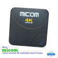 Micom android smart tv box 2GB Ram 16GB Rom voice control TV Card TV Receiver. 