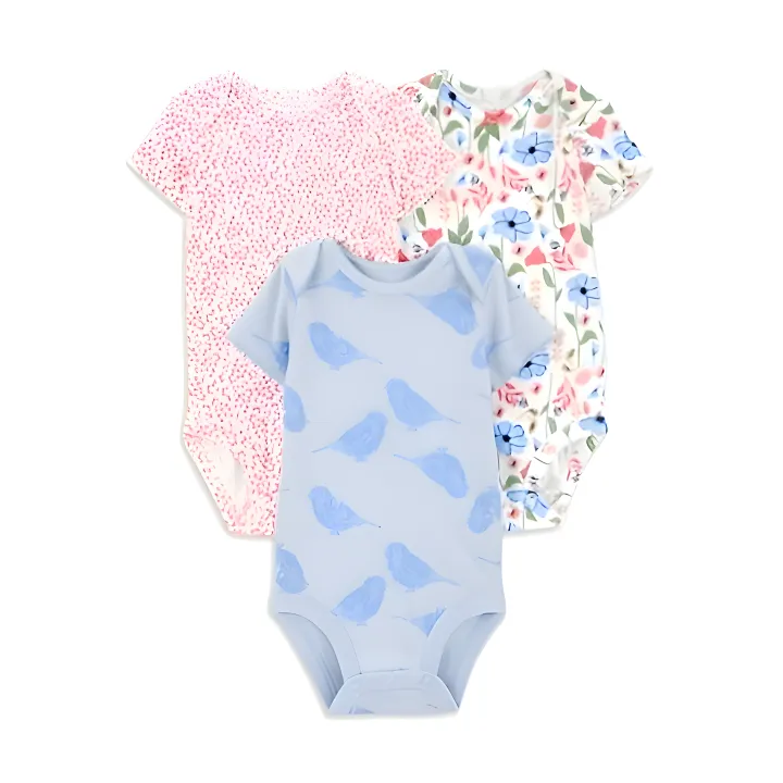 Assorted%203%20piece%20set%20Short%20Sleeve%20Baby%20Keeper%20Romper%20Bodysuit%20onesie%20premature%20Newborn%20to%2036%20Months%20Premium%20Cotton%20Comfort%20for%20Baby%20Boys%20&%20Girls%20newborn%20dress%20gift%20set%20unique%20baby%20dress%20%20romper%20for%20baby%20boy%20ramper%20baby%20girl%20summer%20Half%20Sleeve%20Baby%20Romper%20-%20Image%202