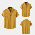 Custom Experience - Men's resort shirt linen Quality work shirts Button linen shirts - Couture - High-end - Designed - Urban Vibes. 