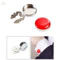 2x 2Pcs Cufflinks Dress Shirts Decor, Party Suit Clothes Decoration Wedding Delicate Button Rs Novelty Gifts Shirt Accessories. 